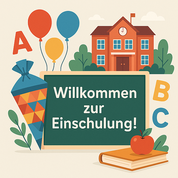 Bild zur Einschulung